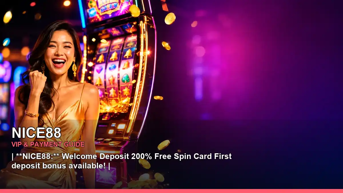 NICE88 radiant jackpot slot games highlighting mobile-friendly casino play