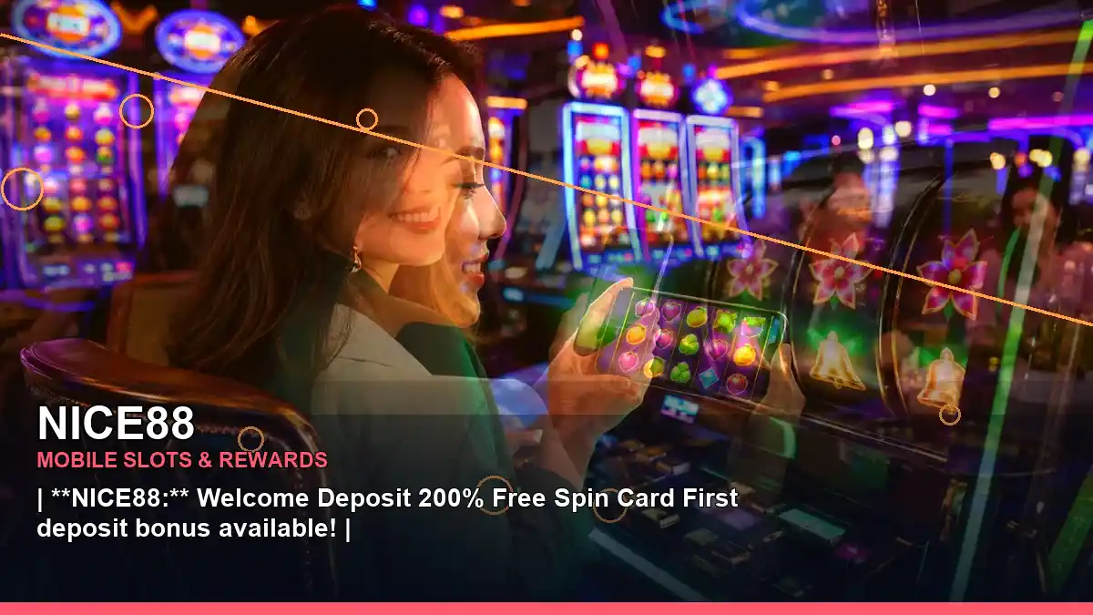 NICE88 layered collage adventure online slot games highlighting mobile-friendly casino play