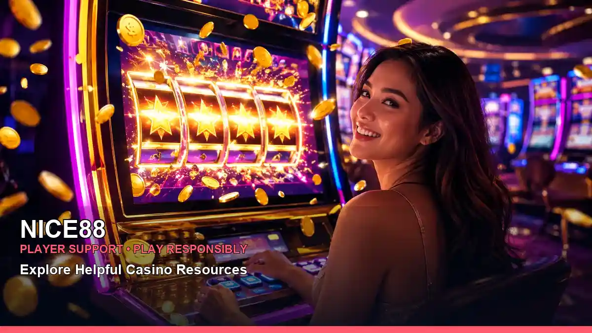 NICE88 celebratory jackpot slot games highlighting mobile-friendly casino play