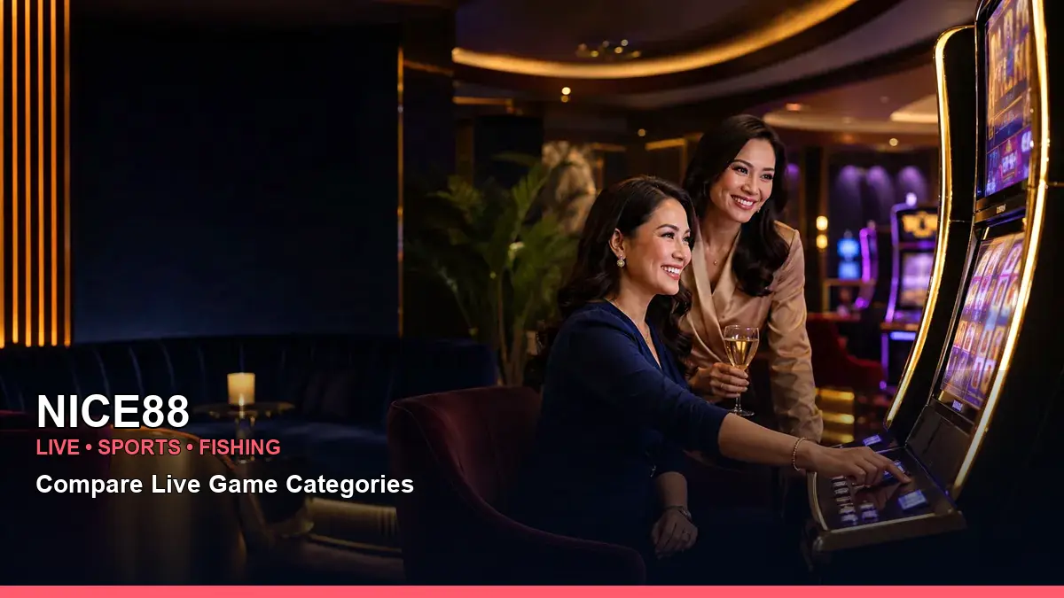 NICE88 vivid VIP casino rewards highlighting mobile-friendly casino play